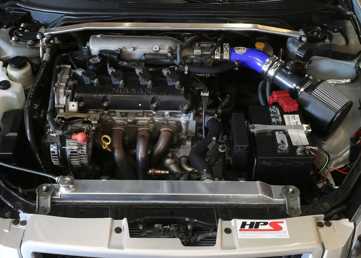Hps Performance Air Intake Kit With Heat Shield, Blue, 827-570Bl 2