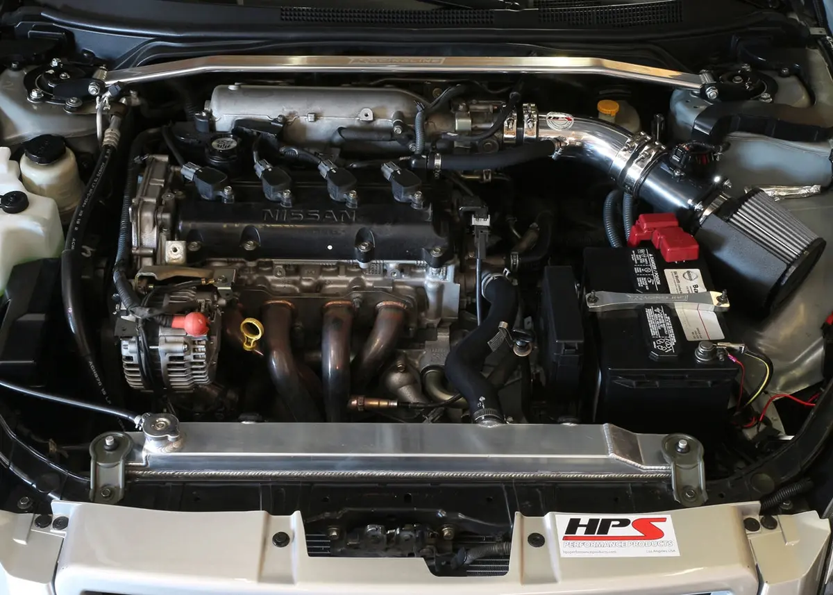 Hps Performance Air Intake Kit With Heat Shield, Polished, 827-570P 2