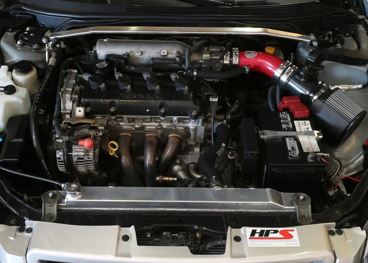 Hps Performance Air Intake Kit With Heat Shield, Red, 827-570R 2