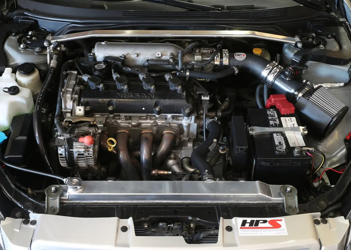 Hps Performance Air Intake Kit With Heat Shield, Black, 827-570Wb 2