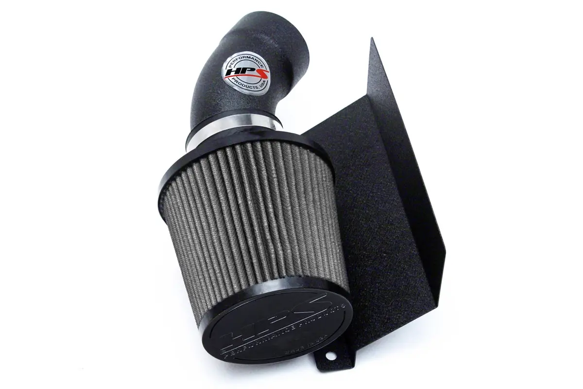 Hps Performance Air Intake Kit With Heat Shield, Black, 827-574Wb 1