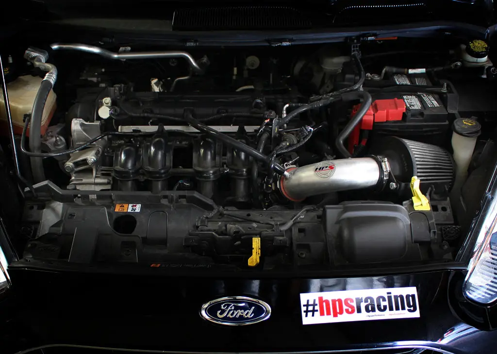 Hps Performance Air Intake Kit With Heat Shield, Black, 827-580Wb 2