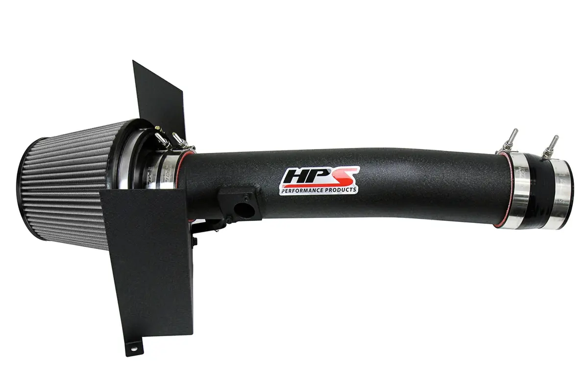Hps Performance Air Intake Kit With Heat Shield, Black, 827-583Wb 1