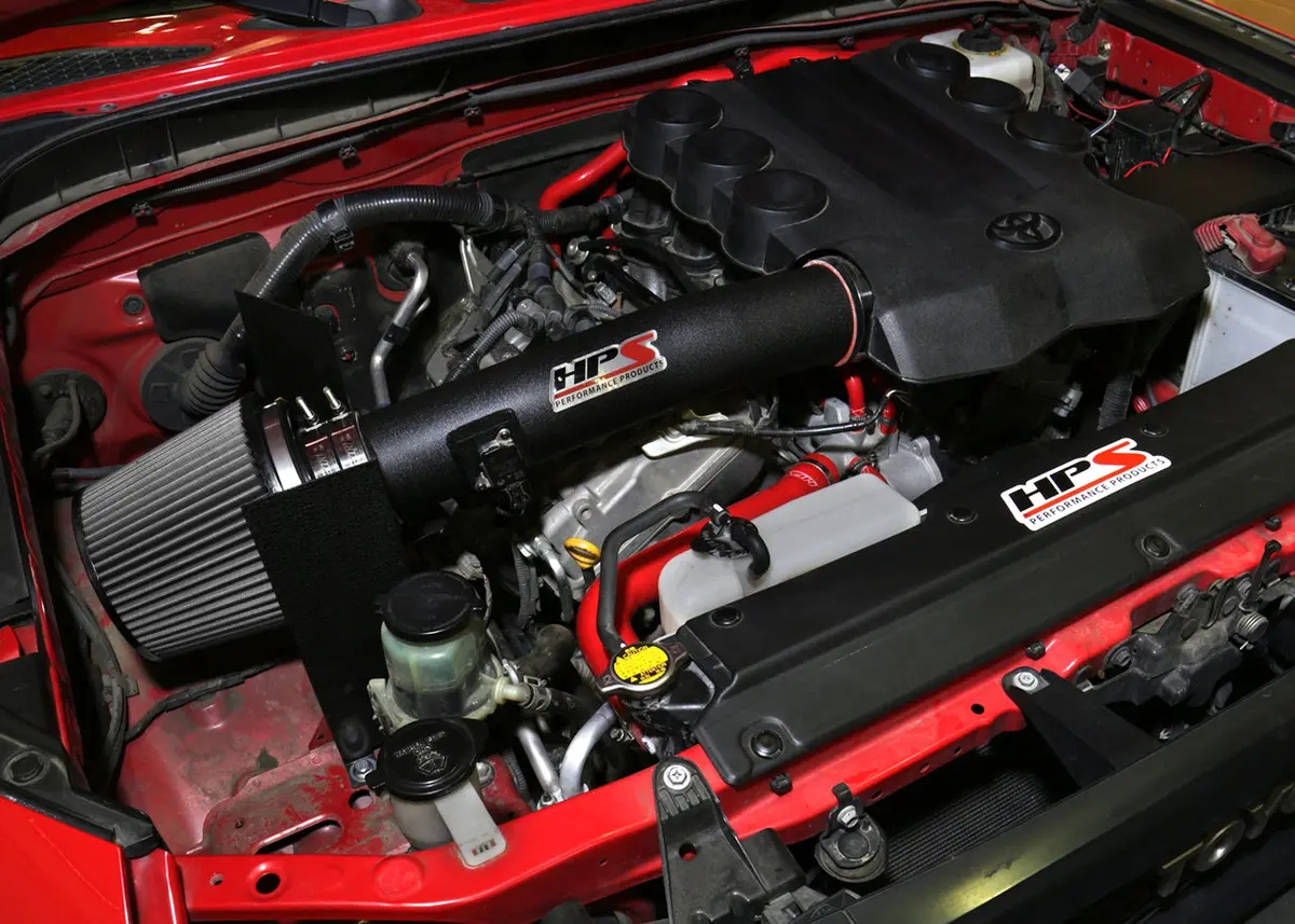 Hps Performance Air Intake Kit With Heat Shield, Black, 827-583Wb 2