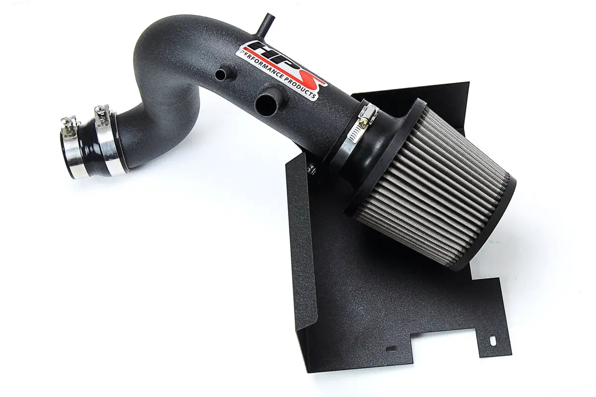 Hps Performance Air Intake Kit With Heat Shield, Black, 827-587Wb 1