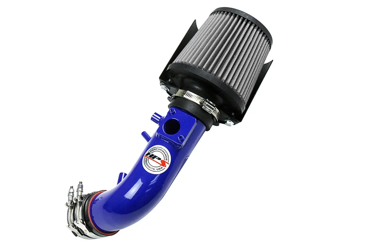 Hps Performance Air Intake Kit With Heat Shield, Blue, 827-588Bl 1