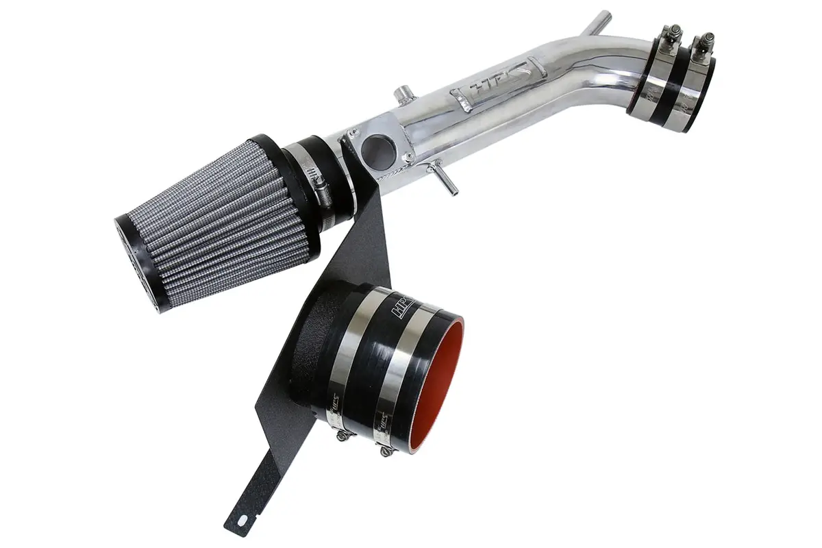 Hps Performance Air Intake Kit With Heat Shield, Polished, 827-590P 1