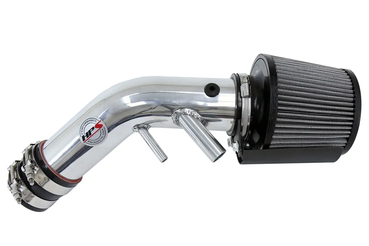 Hps Performance Air Intake Kit With Heat Shield, Polished, 827-594P 1