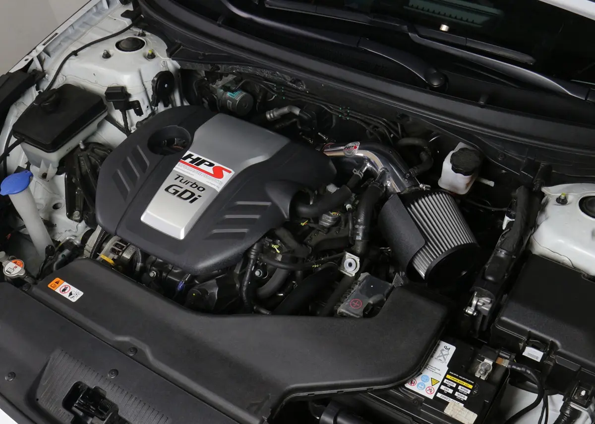 Hps Performance Air Intake Kit With Heat Shield, Black, 827-594Wb 2