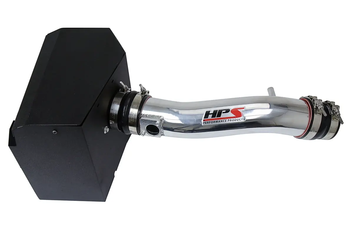 Hps Performance Air Intake Kit With Heat Shield, Polished, 827-595P 2