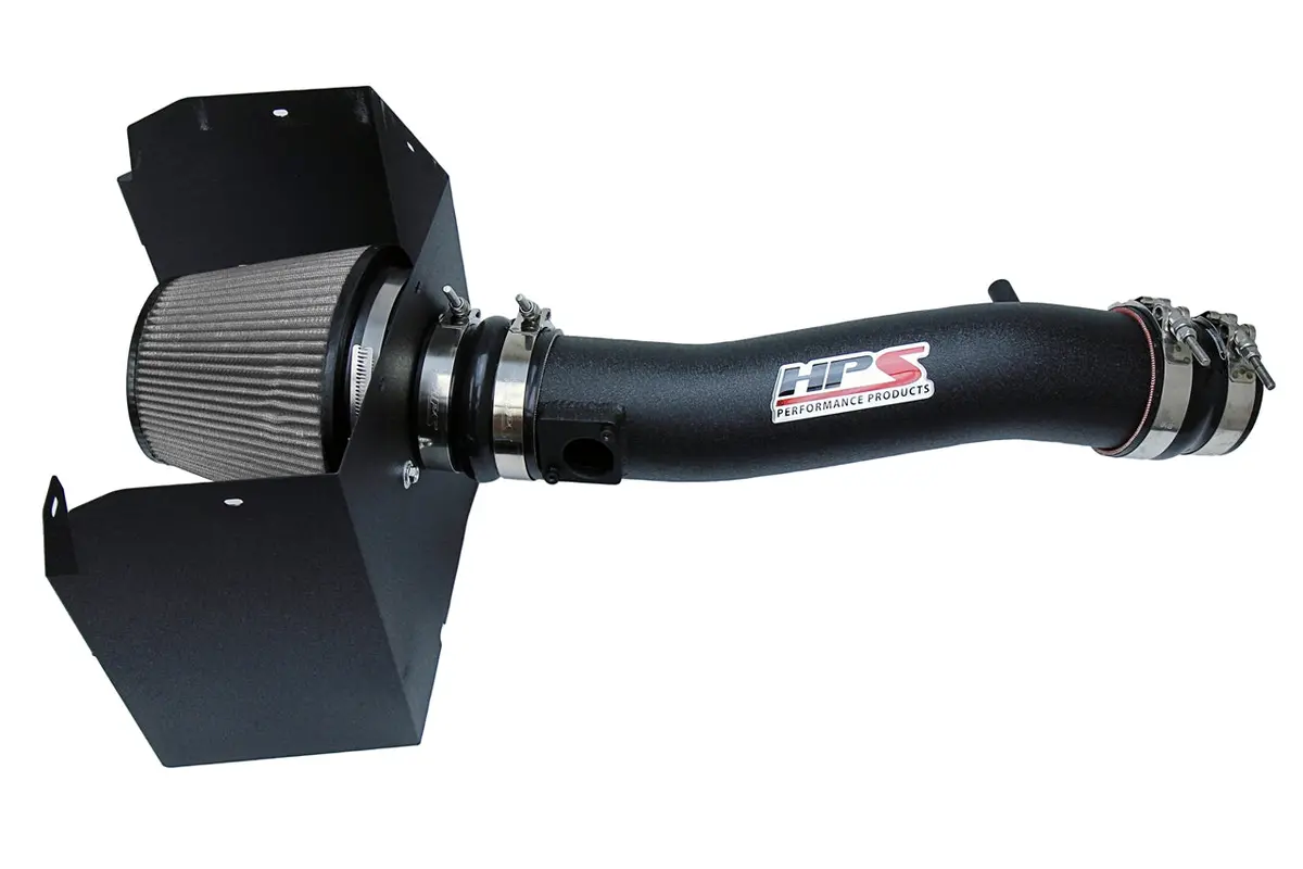 Hps Performance Air Intake Kit With Heat Shield, Black, 827-595Wb 1