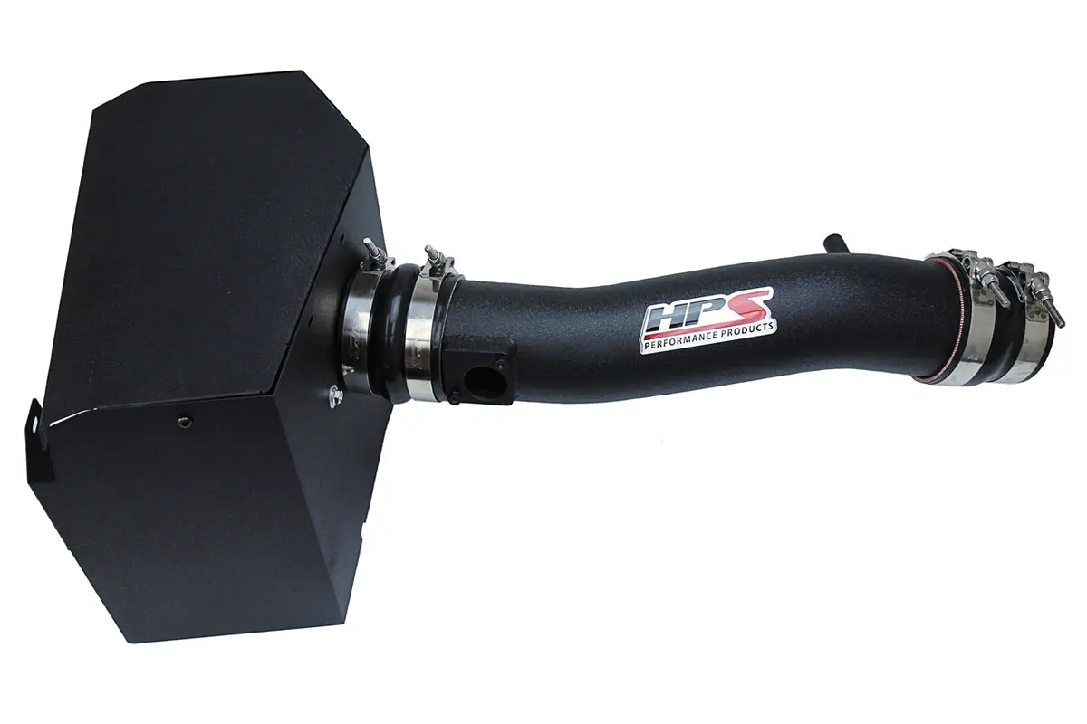 Hps Performance Air Intake Kit With Heat Shield, Black, 827-595Wb 2