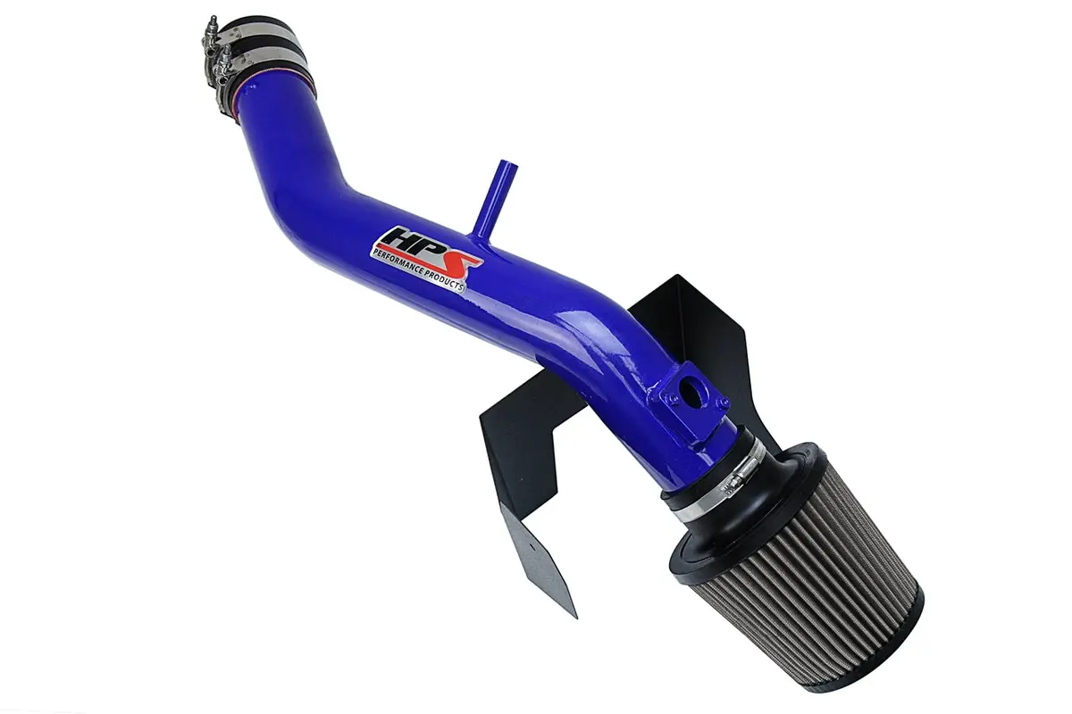 Hps Performance Air Intake Kit With Heat Shield, Blue, 827-597Bl 1