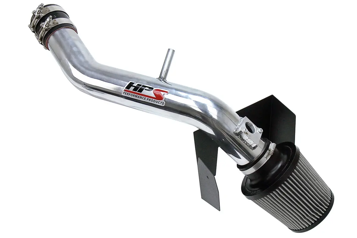 Hps Performance Air Intake Kit With Heat Shield, Polished, 827-597P 1