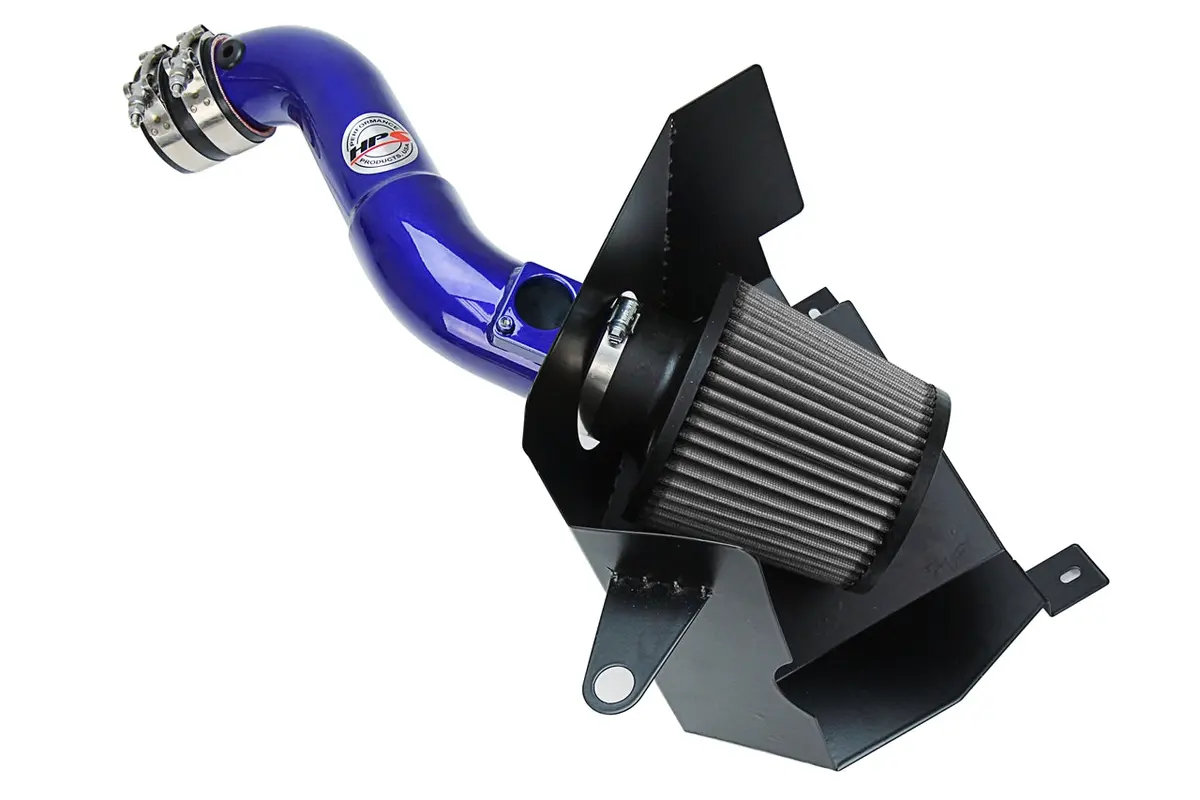 Hps Performance Air Intake Kit With Heat Shield, Blue, 827-599Bl 1