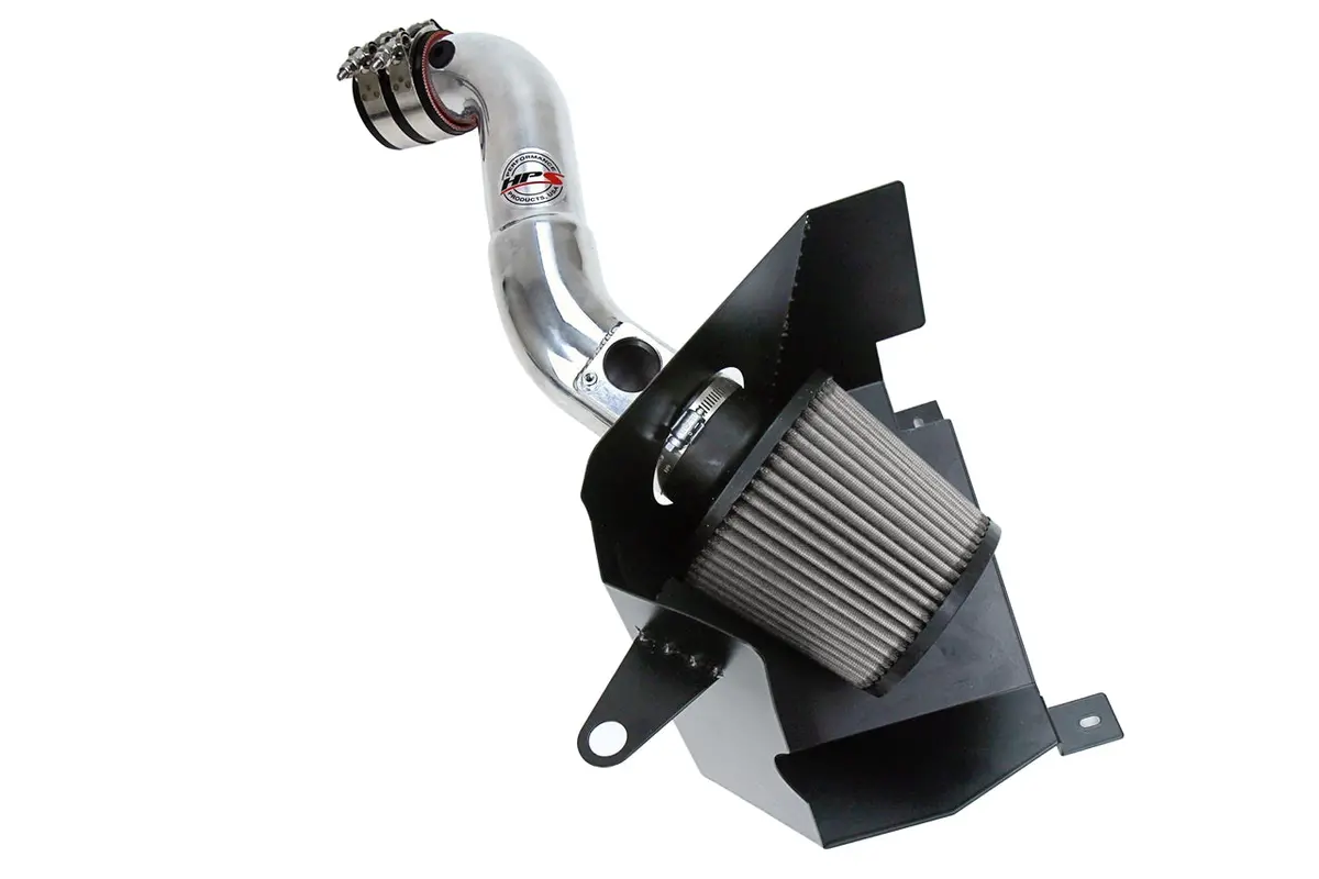 Hps Performance Air Intake Kit With Heat Shield, Polished, 827-599P 1