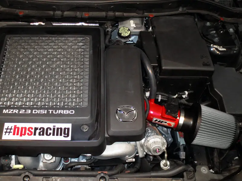 Hps Performance Air Intake Kit, Red, 827-601R 2