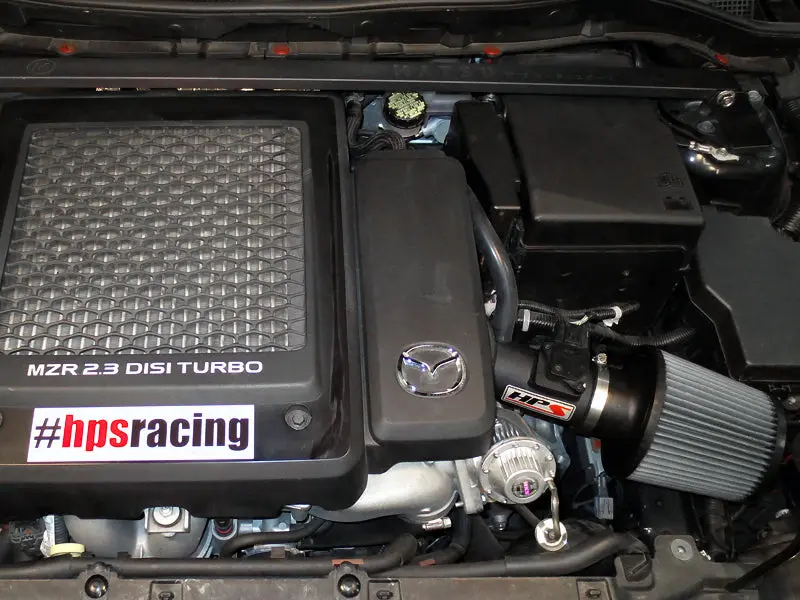 Hps Performance Air Intake Kit, Black, 827-601Wb 2