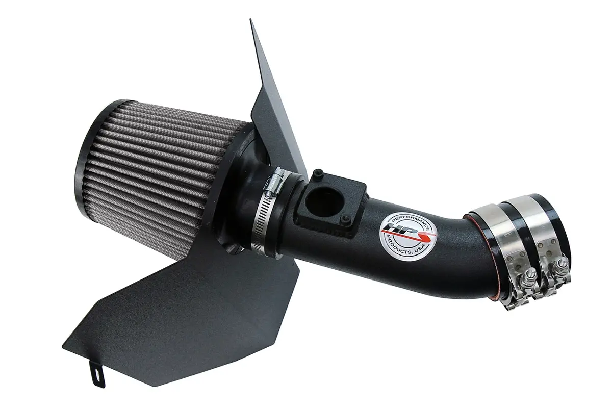 Hps Performance Air Intake Kit With Heat Shield, Black, 827-606Wb 1