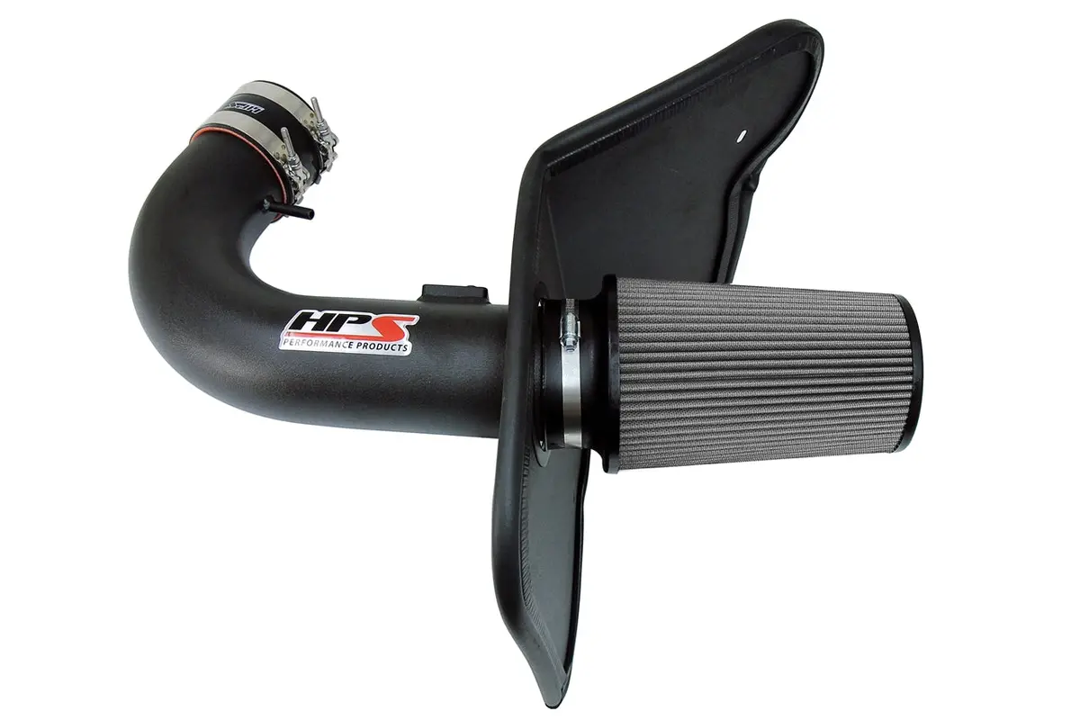 Hps Performance Air Intake Kit With Heat Shield, Black, 827-607Wb 1