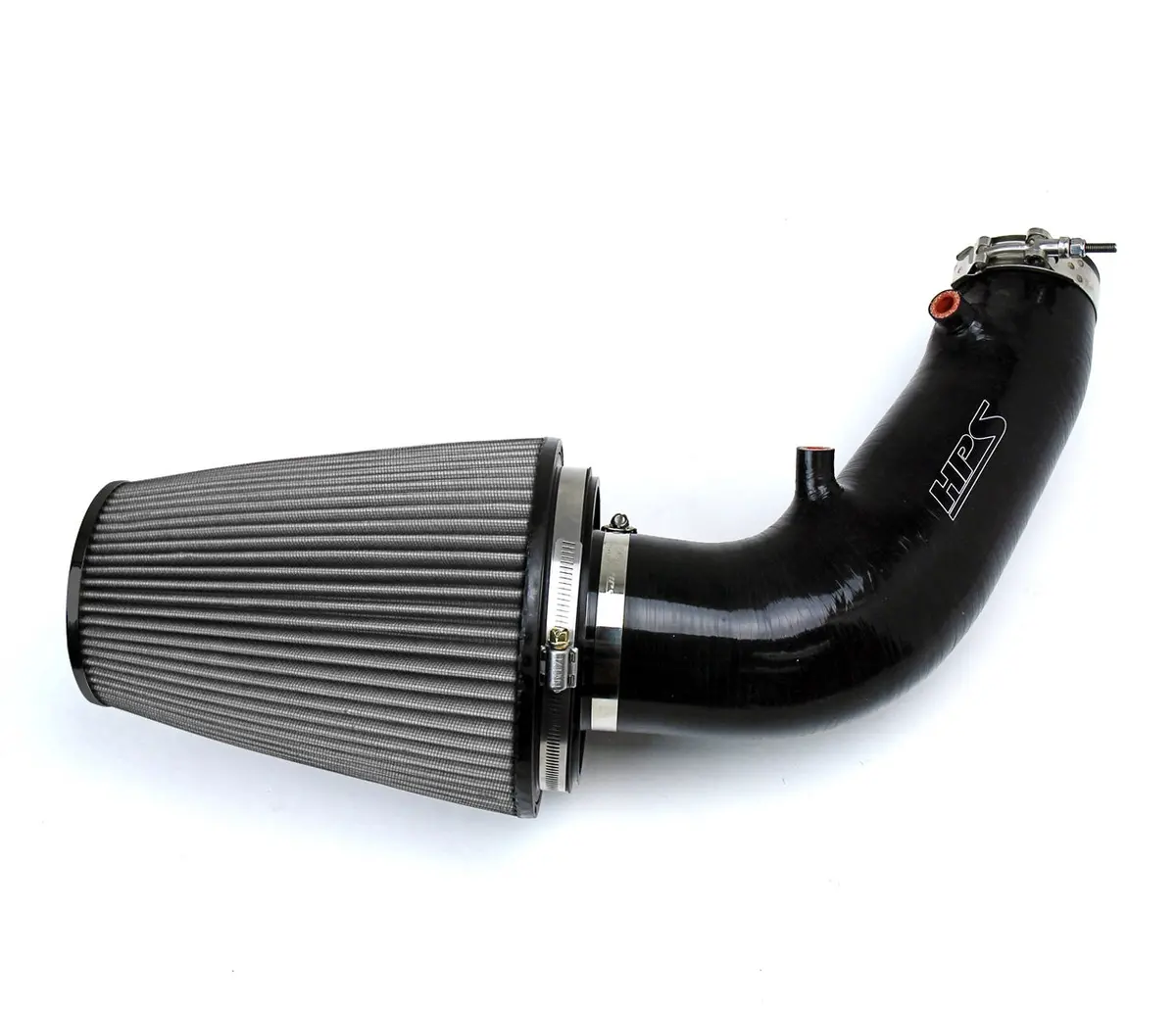 Hps Performance Silicone Air Intake Kit, Black, 827-610Wb 1