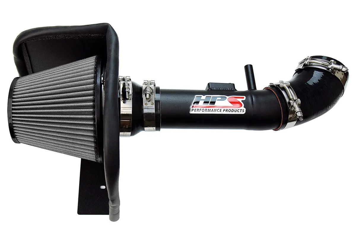 Hps Performance Air Intake Kit With Heat Shield, Black, 827-611Wb 1