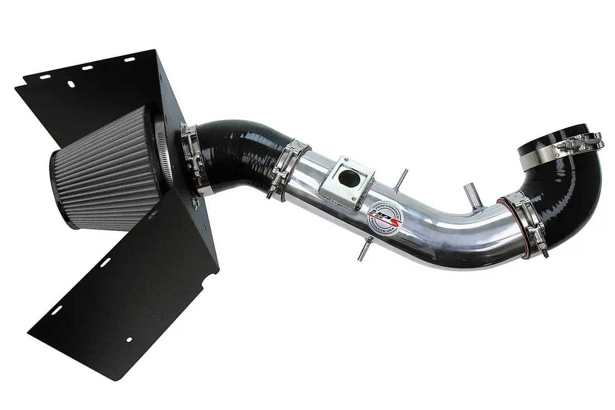 Hps Performance Air Intake Kit With Heat Shield, Polished, 827-618P 1
