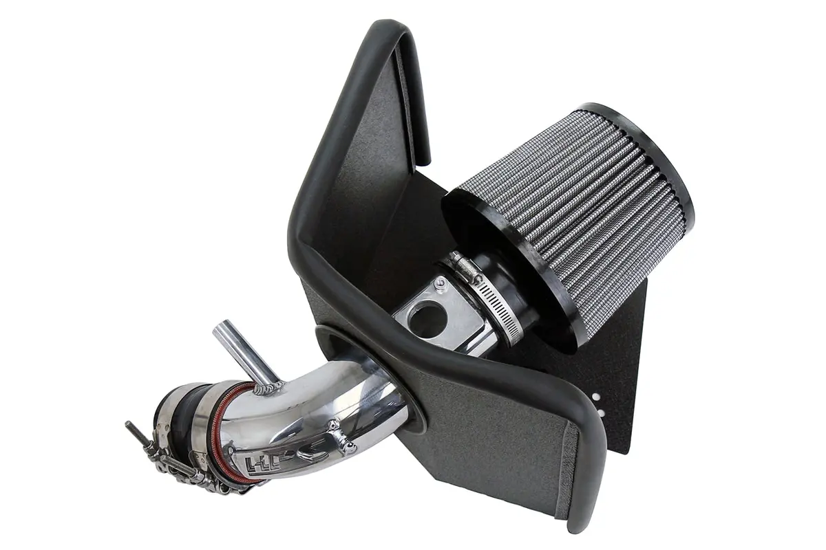 Hps Performance Air Intake Kit With Heat Shield, Polished, 827-619P 1