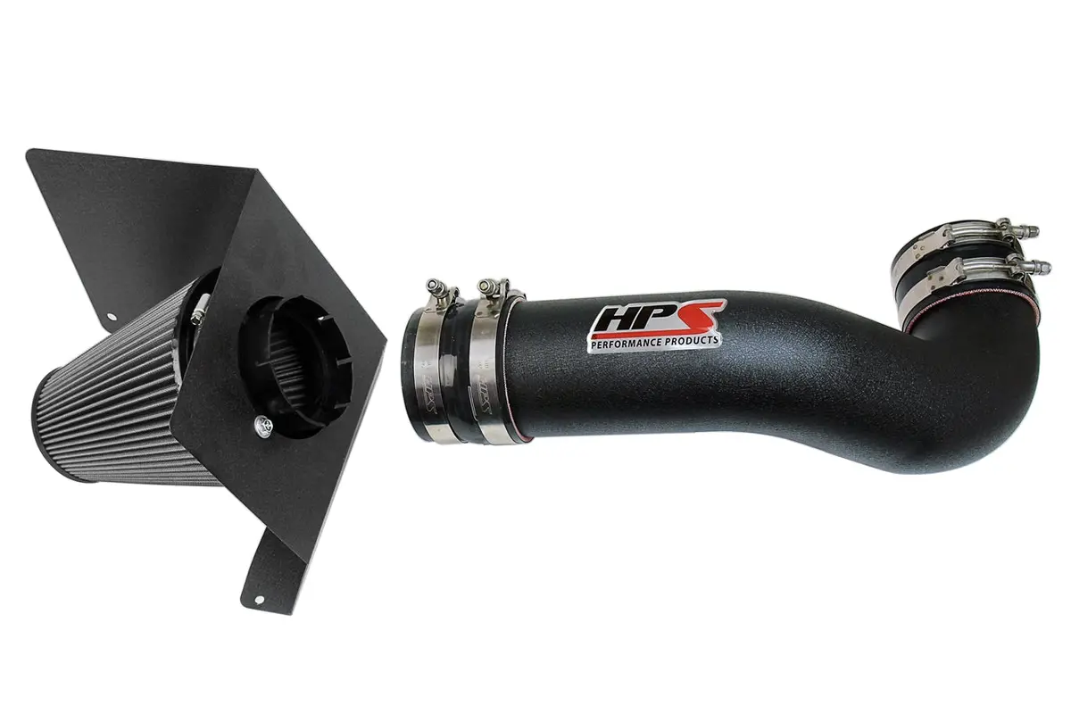 Hps Performance Air Intake Kit With Heat Shield, Black, 827-622Wb 1