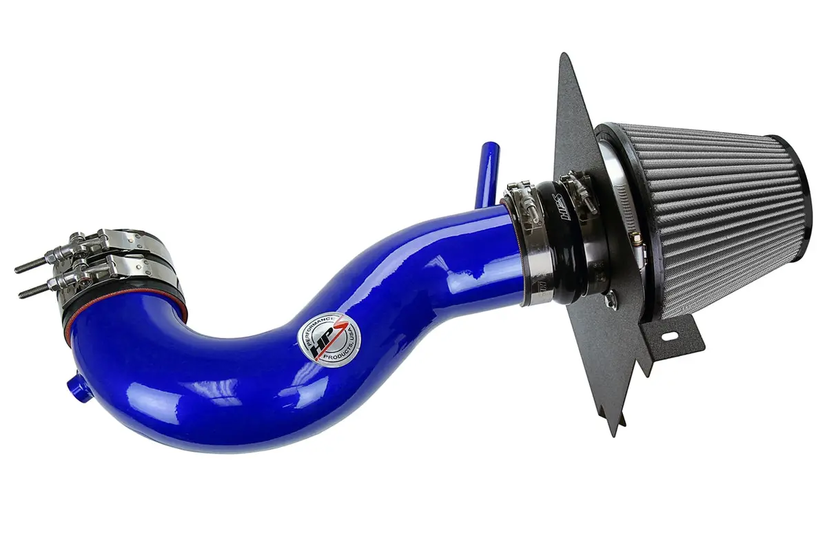 Hps Performance Air Intake Kit With Heat Shield, Blue, 827-627Bl 1