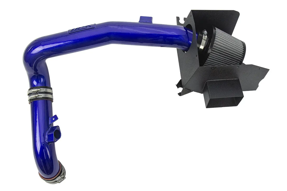 Hps Performance Air Intake Kit With Heat Shield, Blue, 827-628Bl 1