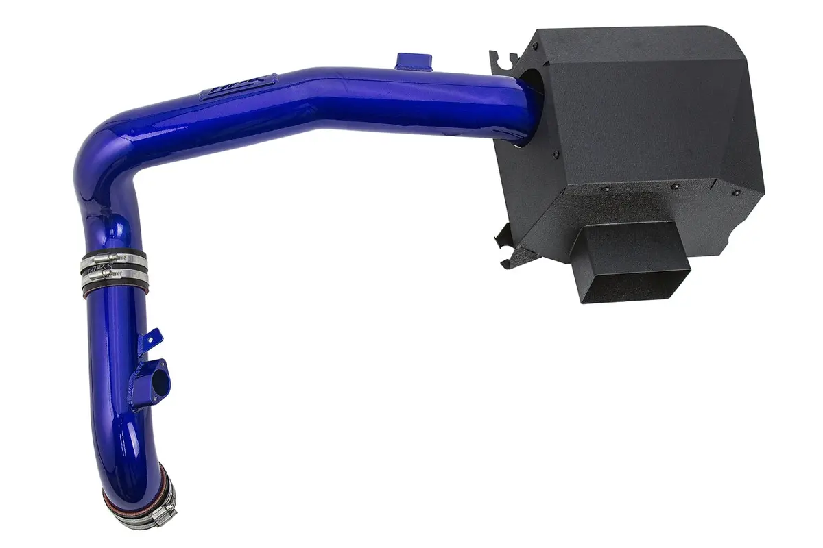 Hps Performance Air Intake Kit With Heat Shield, Blue, 827-628Bl 2