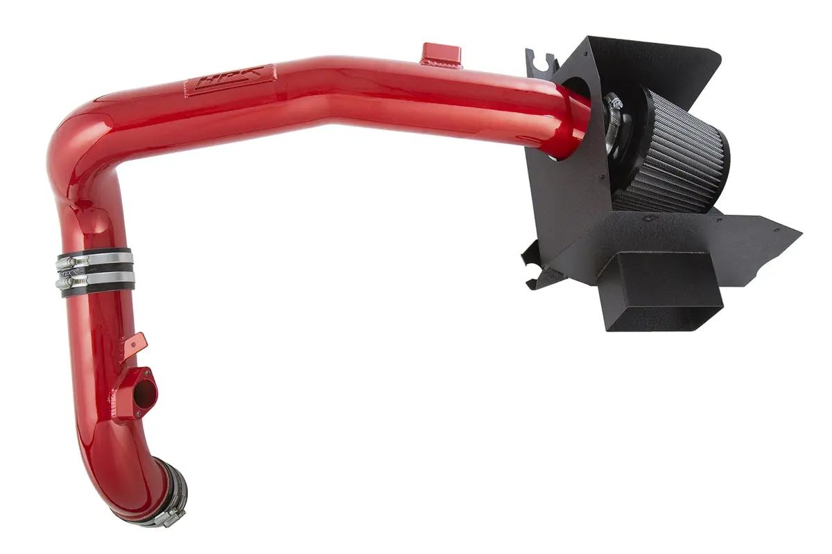 Hps Performance Air Intake Kit With Heat Shield, Red, 827-628R 1