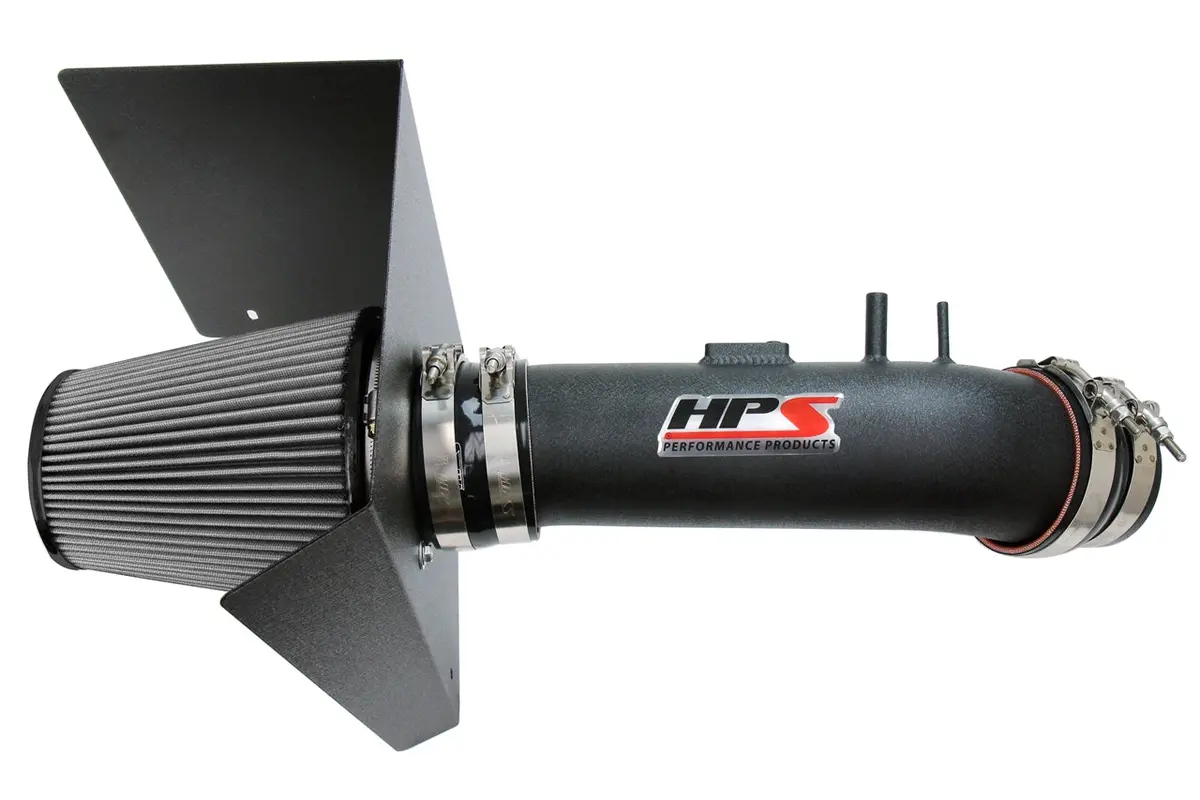 Hps Performance Air Intake Kit With Heat Shield, Black, 827-630Wb 1