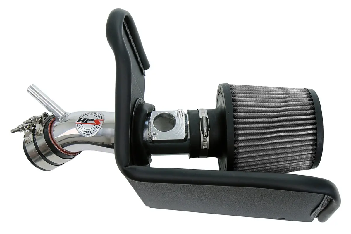 Hps Performance Air Intake Kit With Heat Shield, Polished, 827-631P 1