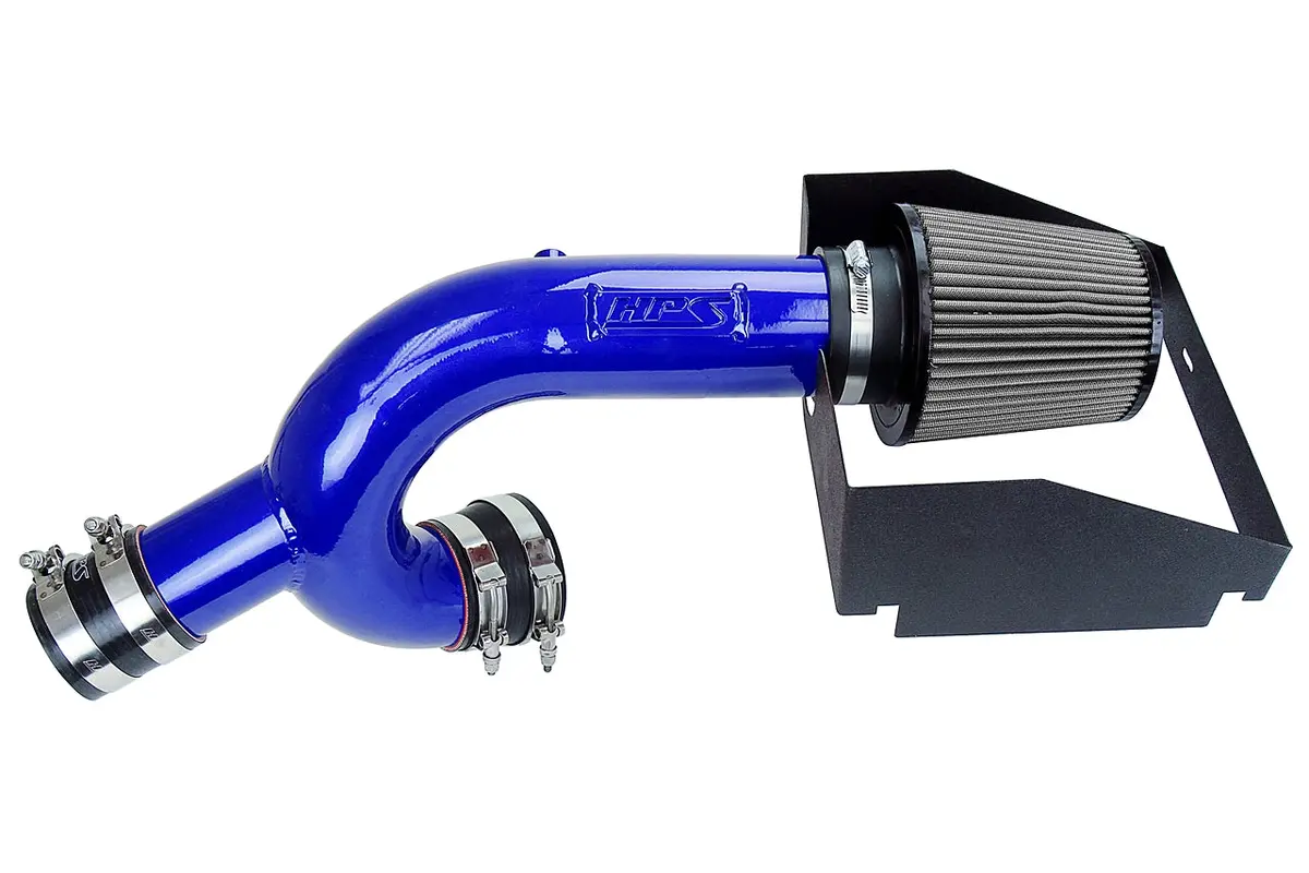 Hps Performance Air Intake Kit With Heat Shield, Blue, 827-634Bl 1