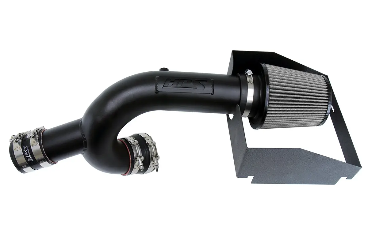 Hps Performance Air Intake Kit With Heat Shield, Black, 827-634Wb 1