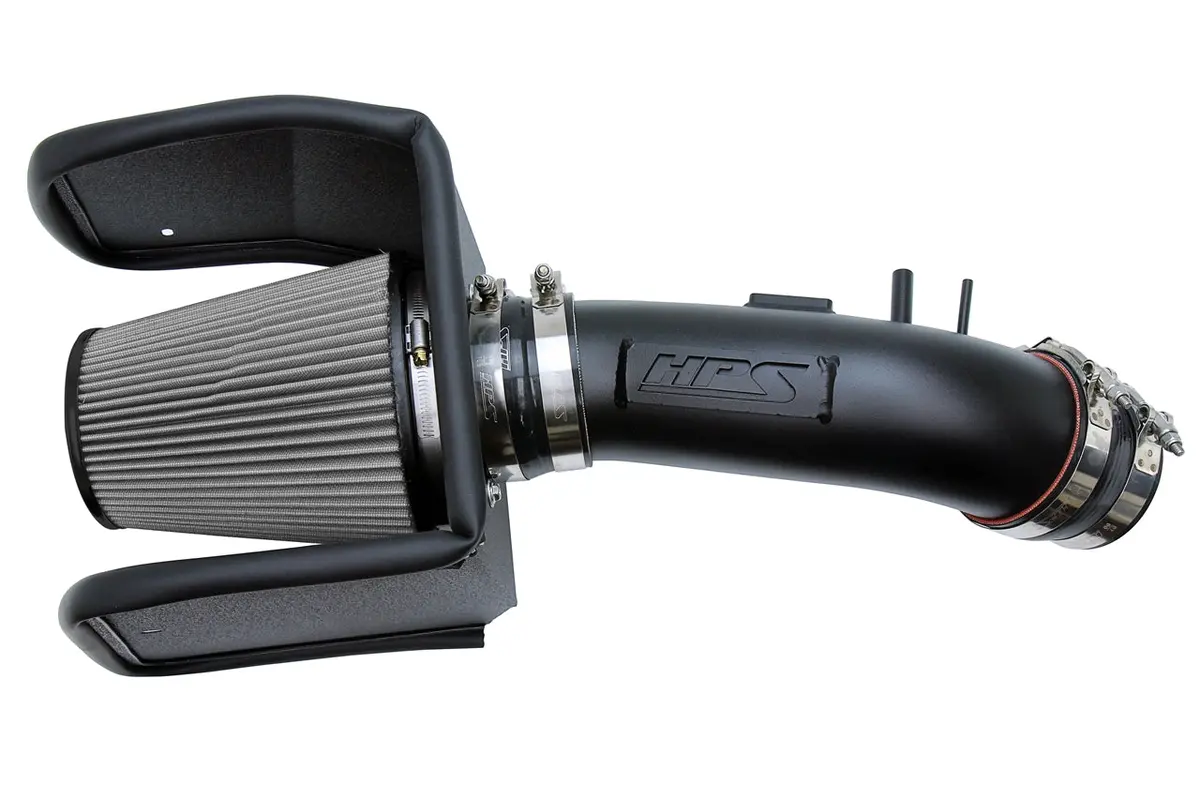 Hps Performance Air Intake Kit With Heat Shield, Black, 827-635Wb 1
