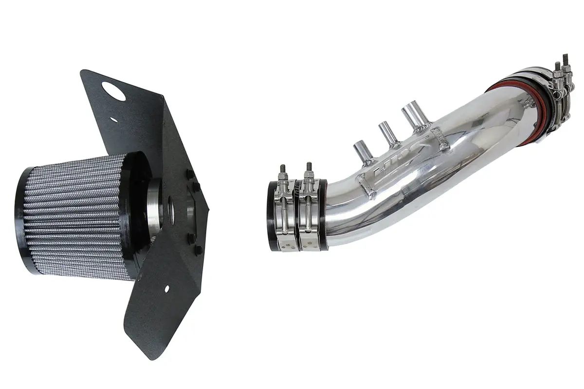 Hps Performance Air Intake Kit With Heat Shield, Polished, 827-636P 1