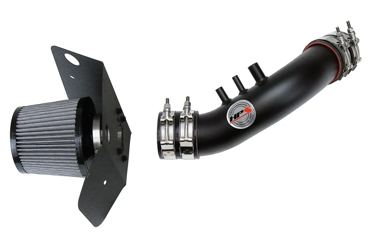 Hps Performance Air Intake Kit With Heat Shield, Black, 827-636Wb 1