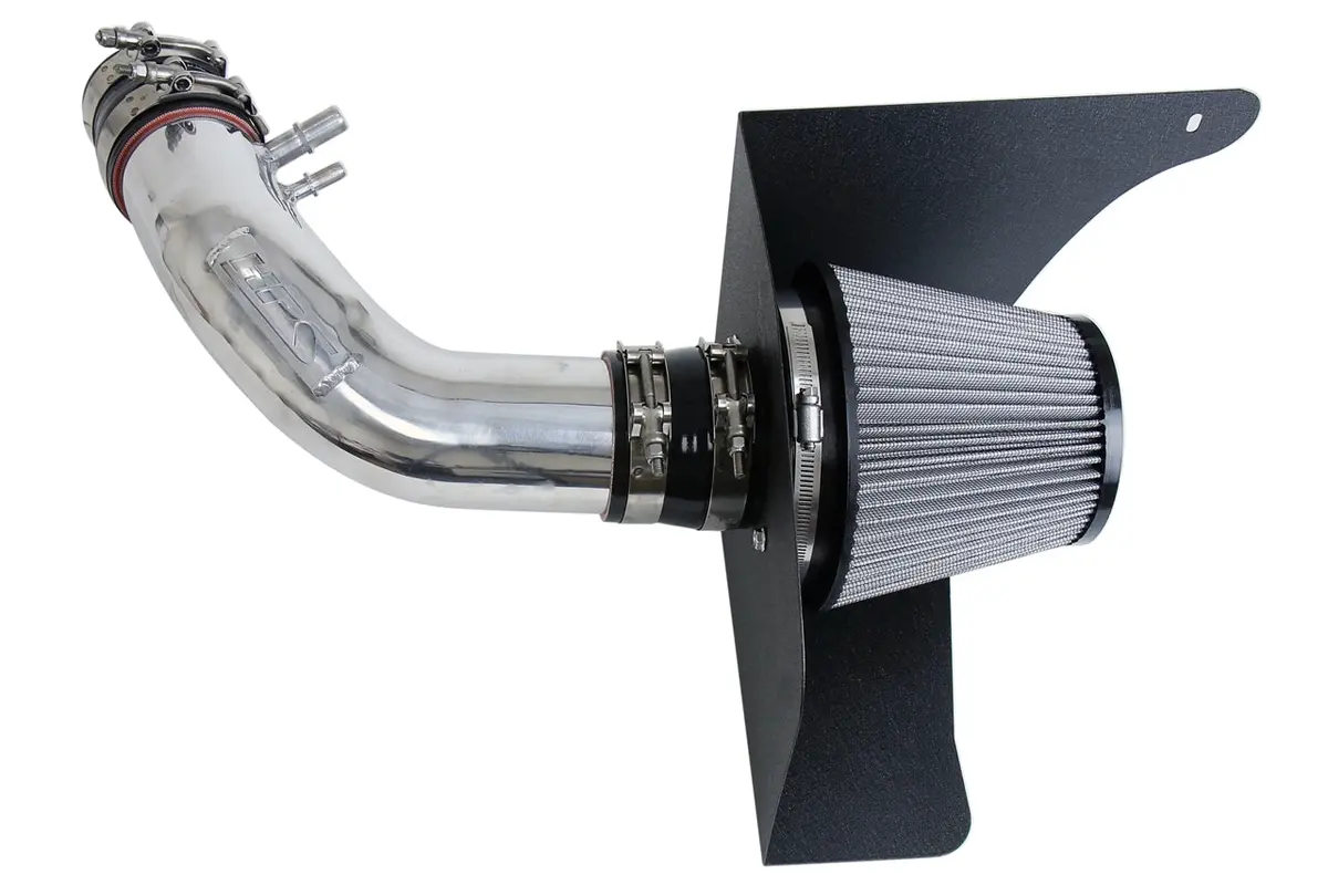 Hps Performance Air Intake Kit With Heat Shield, Polished, 827-638P 1