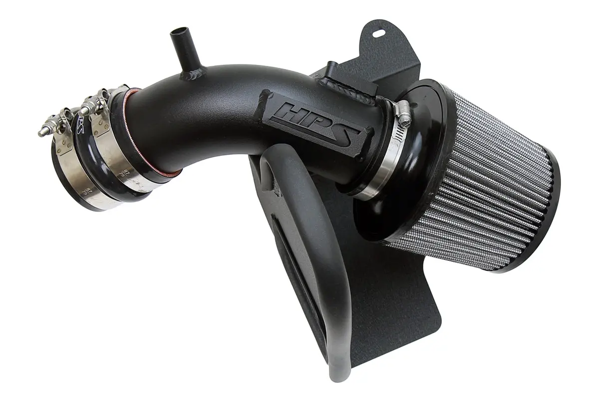 Hps Performance Air Intake Kit With Heat Shield, Black, 827-665Wb 1