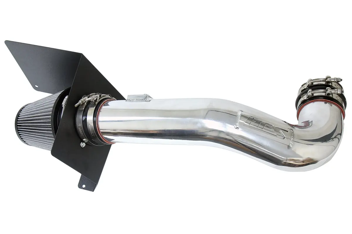 Hps Performance Air Intake Kit With Heat Shield, Polished, 827-667P 1