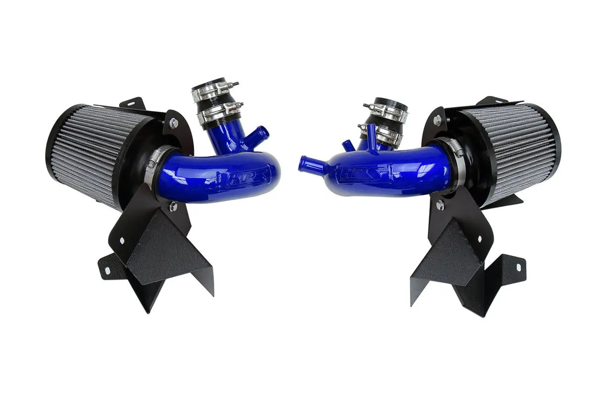 Hps Performance Air Intake Kit With Heat Shield, Blue, 827-672Bl 1