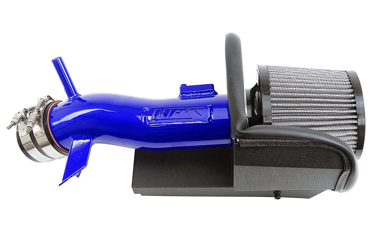Hps Performance Air Intake Kit With Heat Shield, Blue, 827-675Bl 1