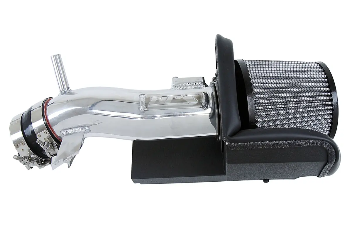 Hps Performance Air Intake Kit With Heat Shield, Polished, 827-675P 1