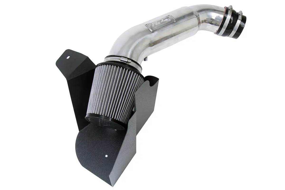 Hps Performance Air Intake Kit With Heat Shield, Polished, 827-676P 1