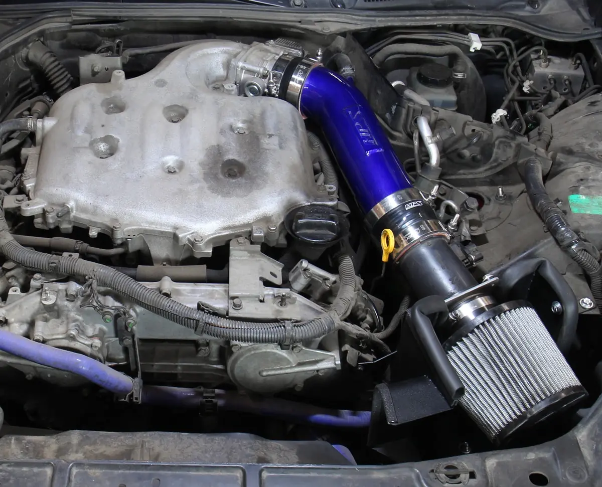 Hps Performance Air Intake Kit With Heat Shield, Polished, 827-679P 2