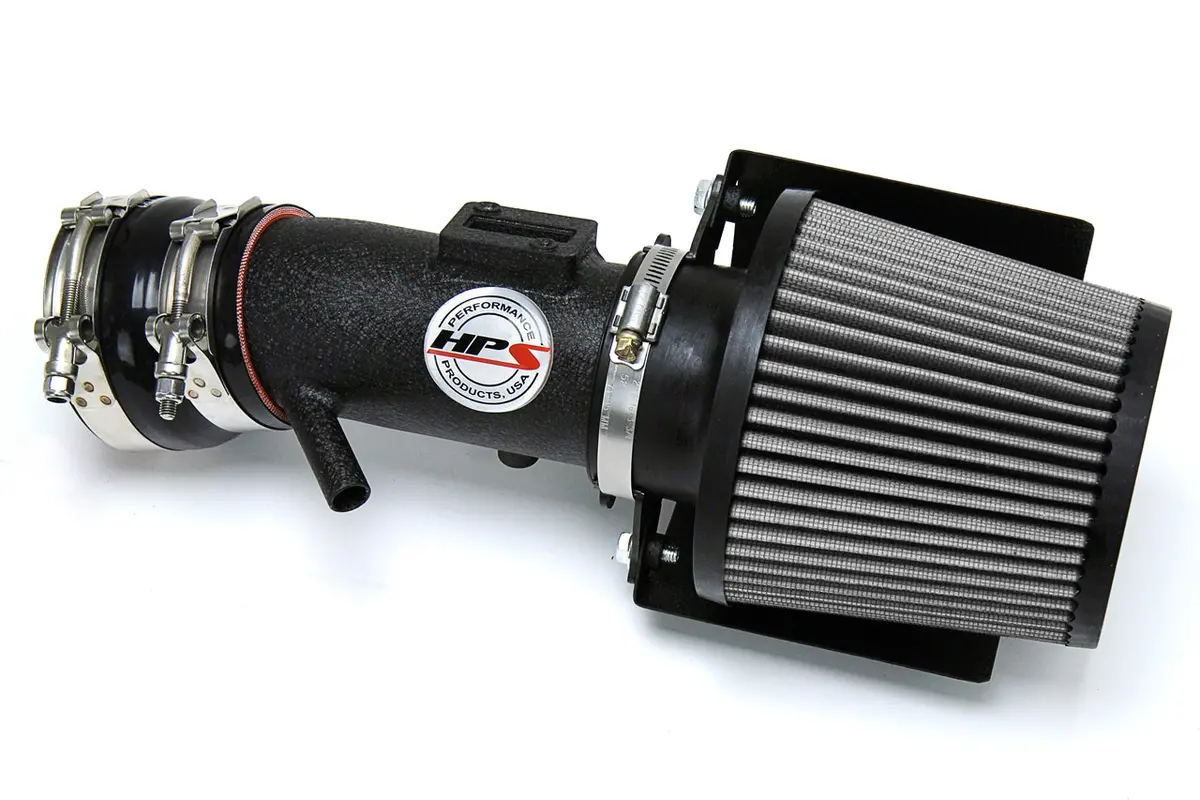 Hps Performance Air Intake Kit With Heat Shield, Black, 827-680Wb 1