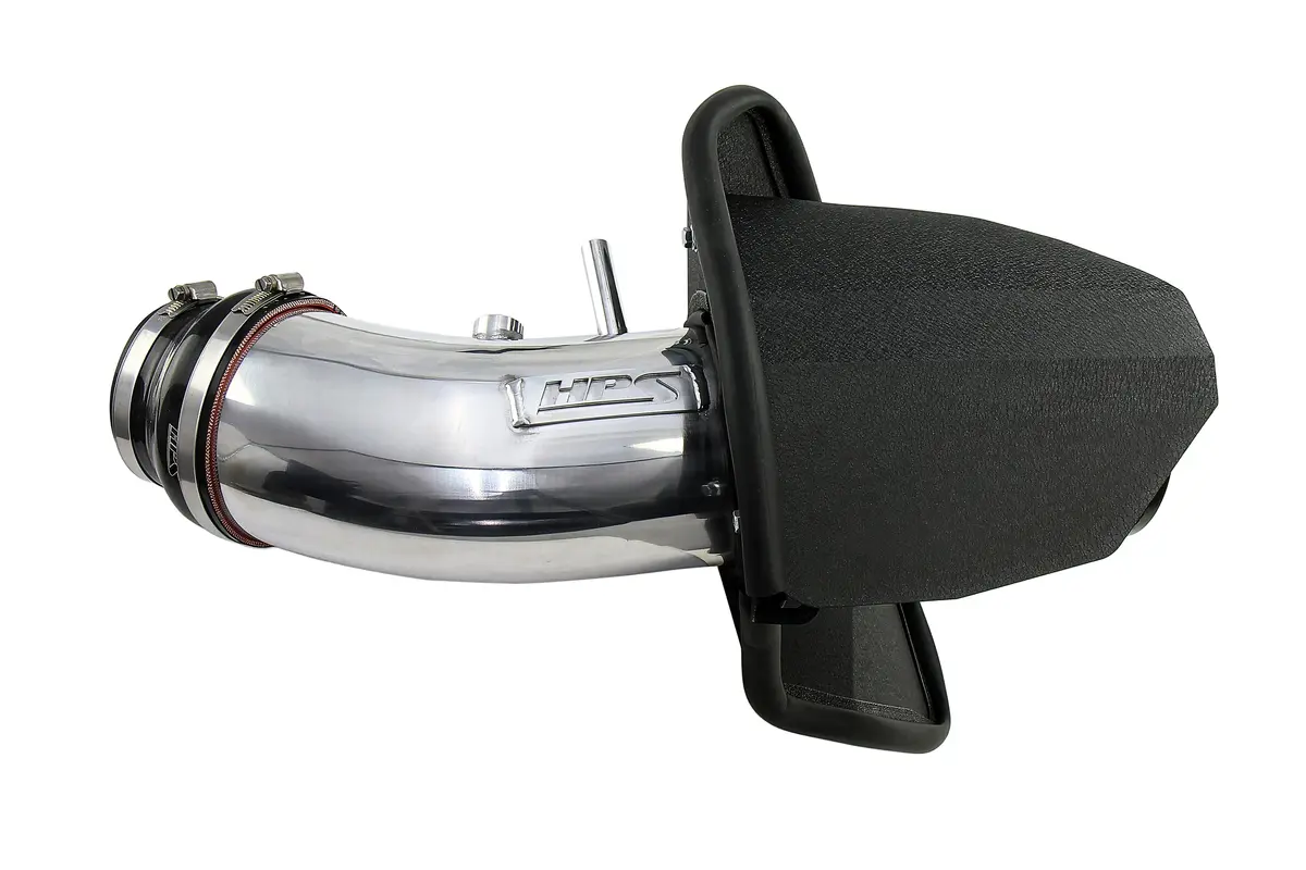 Hps Performance Air Intake Kit With Heat Shield, Polished, 827-681P 1